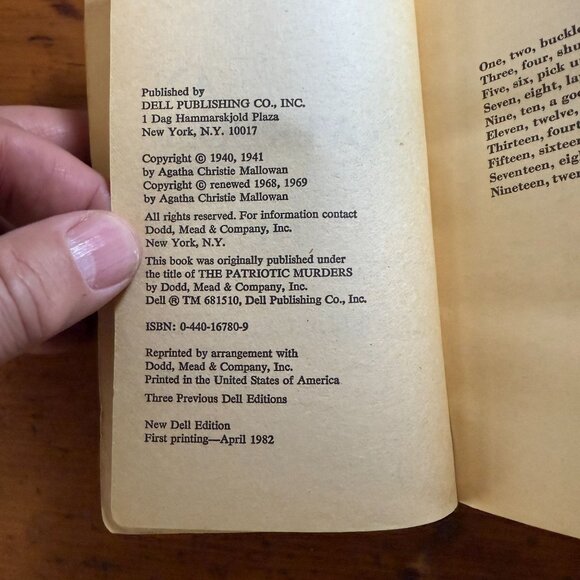 Agatha Christie Mystery Paperback Book Collection Lot of 6 - Picture 8 of 14